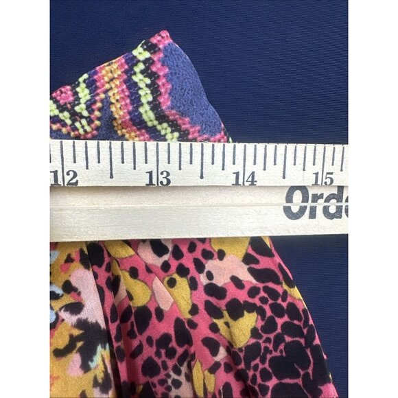 Bhanuni By Jyoti Anthropologie Panthera Animal Print Maxi Skirt Lined Full 6 - Picture 8 of 12